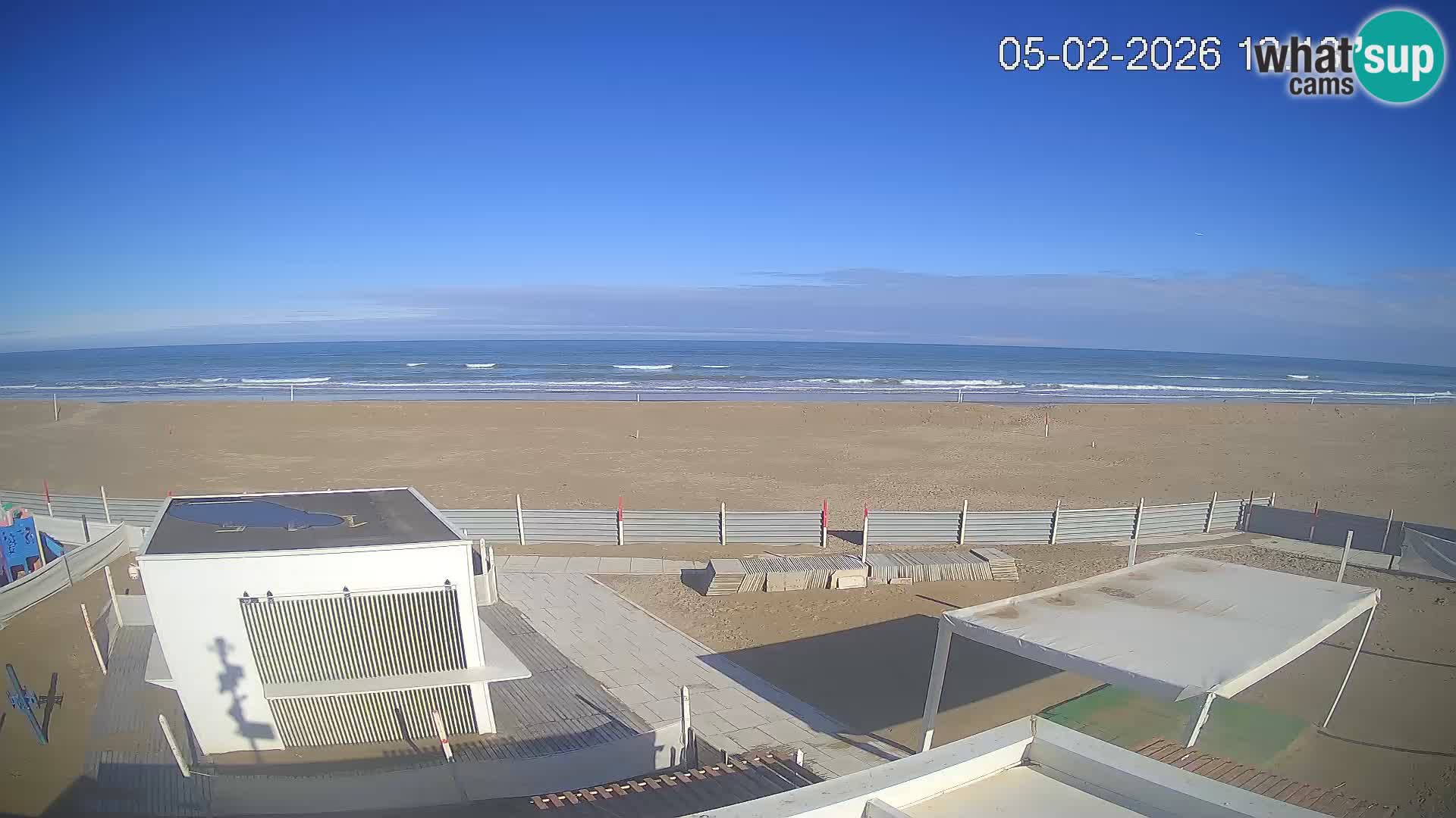 Live webcam Riccione beach – Bagni Oreste spiaggia 115