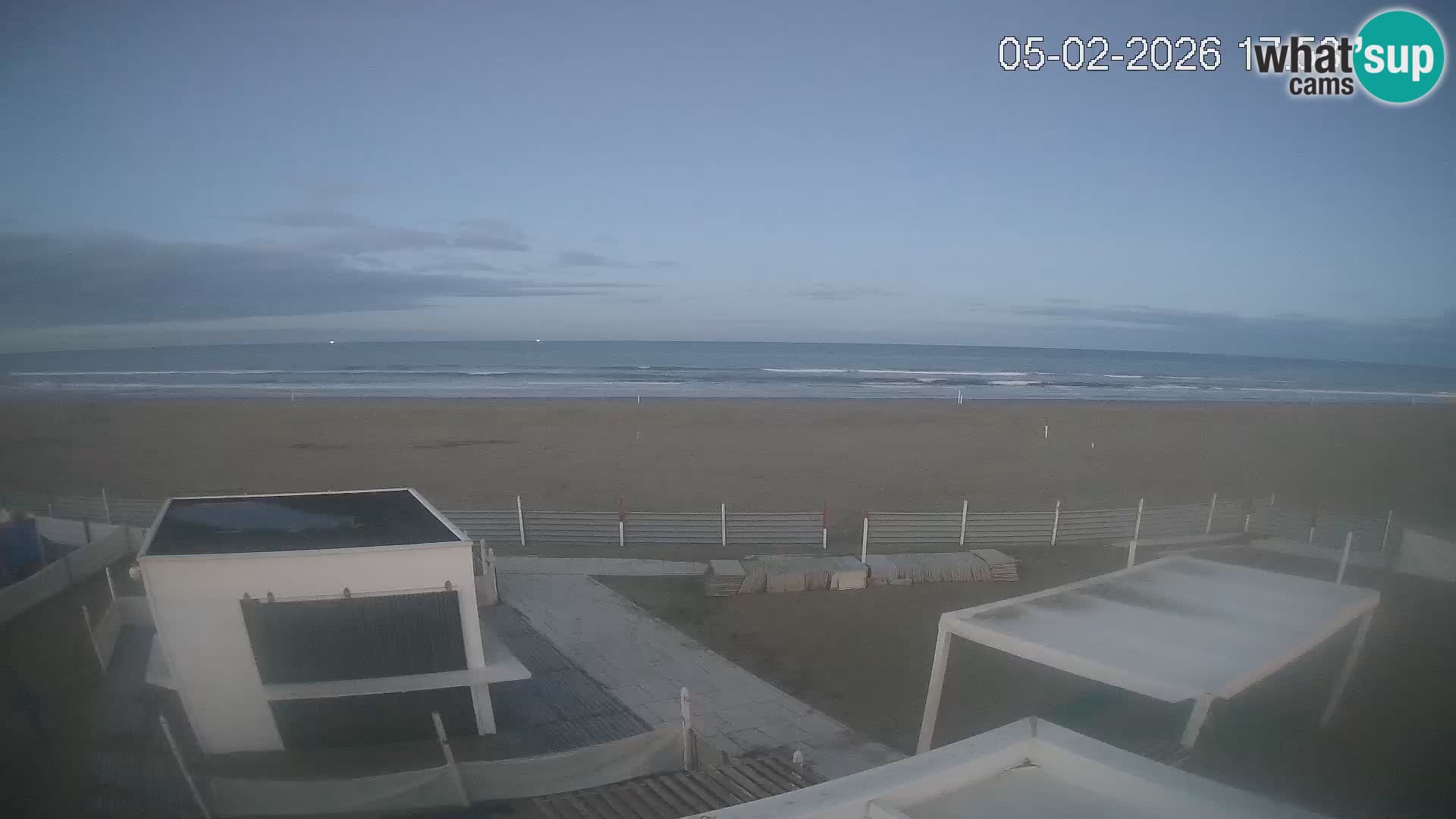 Camera en vivo playa Riccione – Bagni Oreste spiaggia 115 – Italia