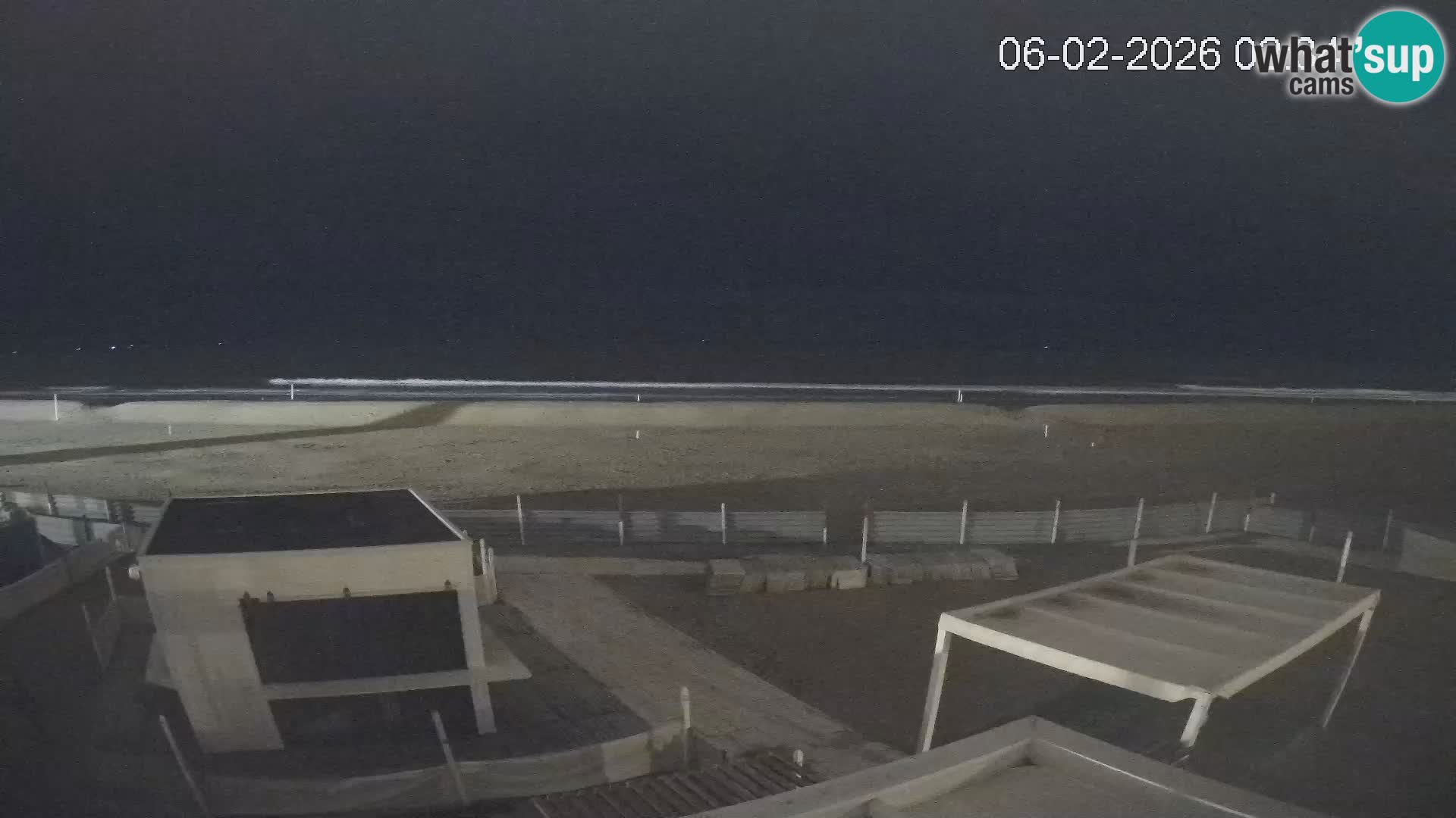 Web kamera plaža Riccione – Bagni Oreste spiaggia 115 – Italija