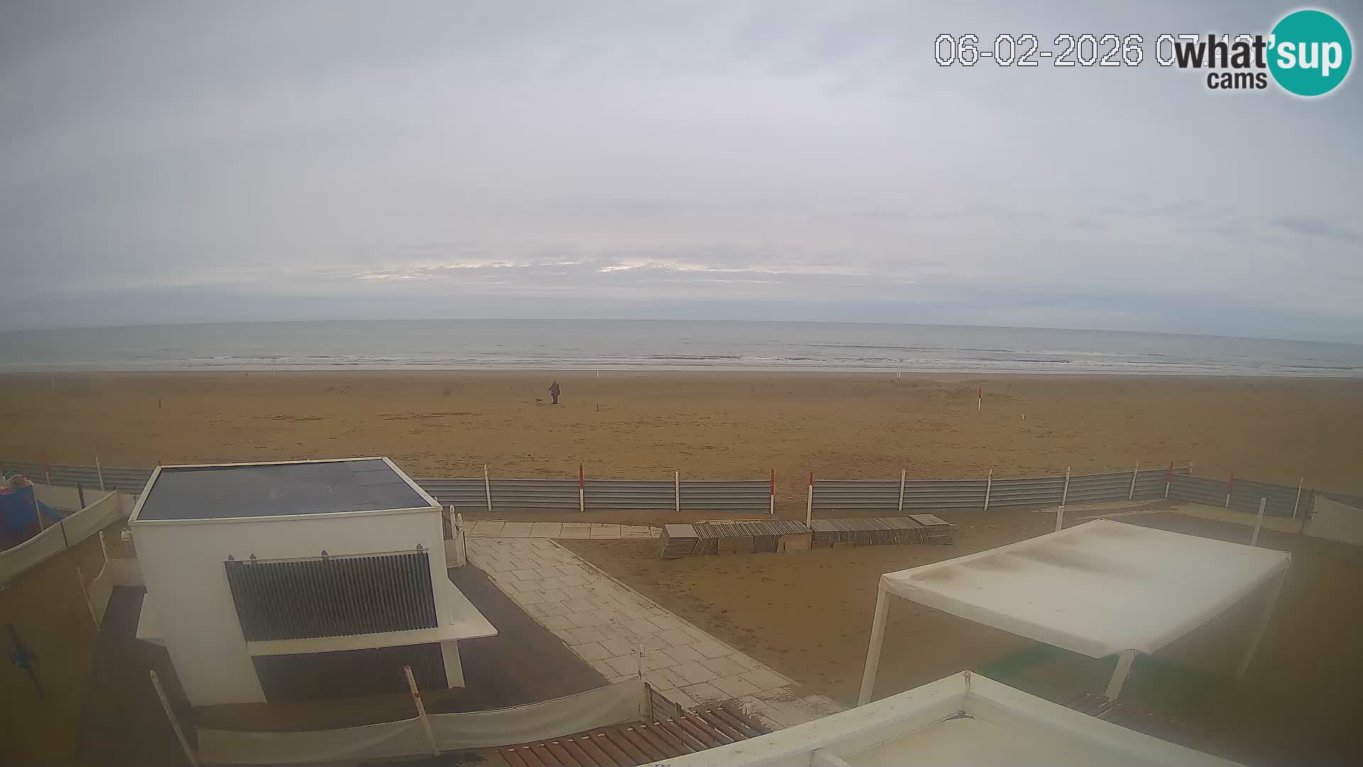 Live webcam Riccione – Bagni Oreste spiaggia 115
