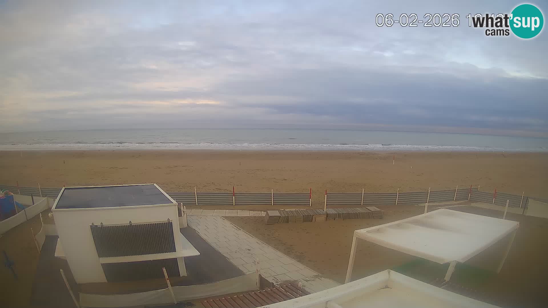 Live webcam Riccione – Bagni Oreste spiaggia 115