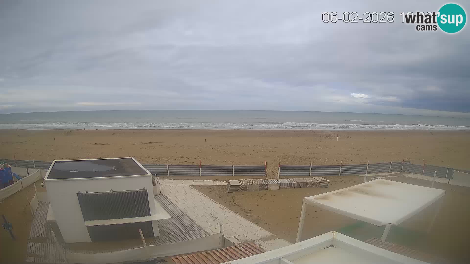 Web kamera plaža Riccione – Bagni Oreste spiaggia 115 – Italija