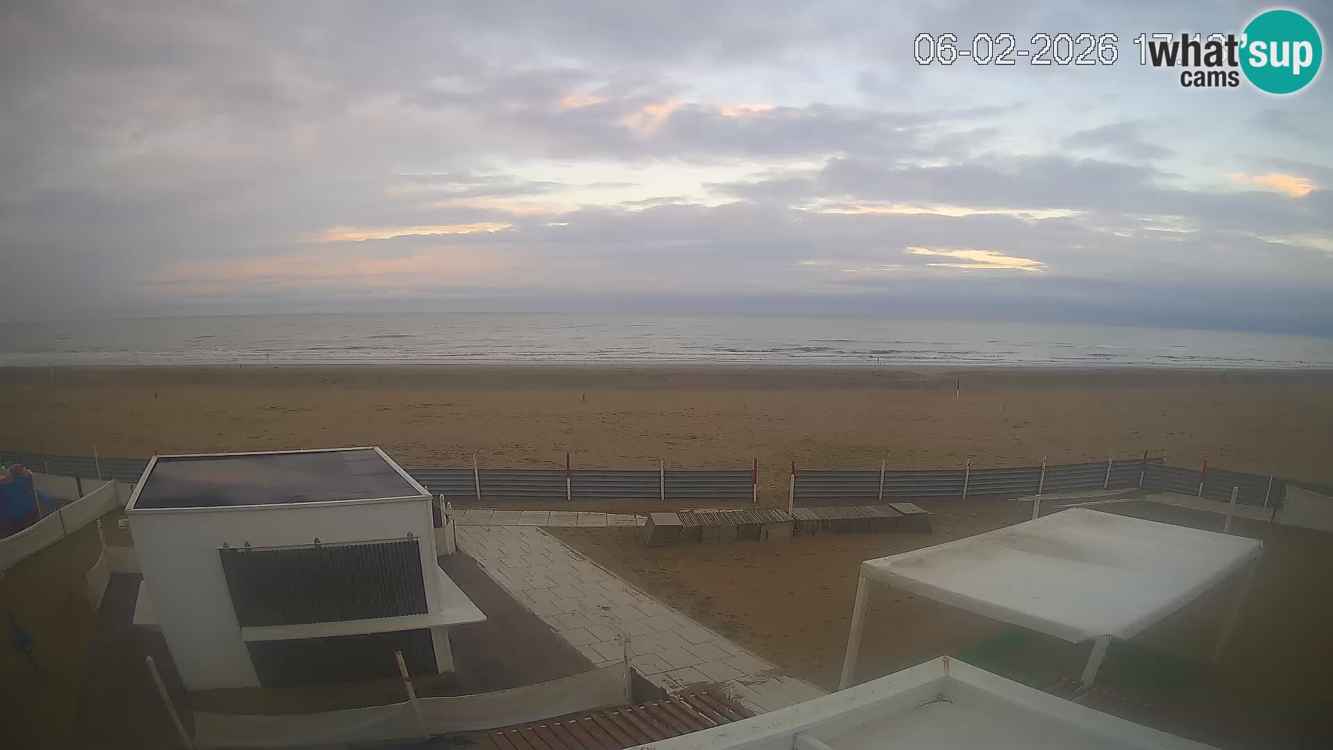 Web kamera plaža Riccione – Bagni Oreste spiaggia 115 – Italija