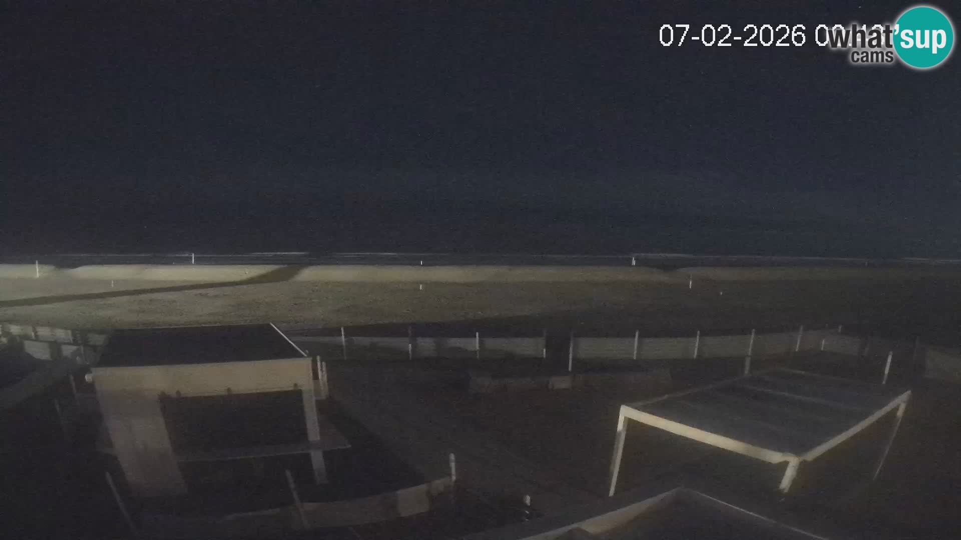 Live webcam Riccione Strand – Bagni Oreste spiaggia 115 – Italien