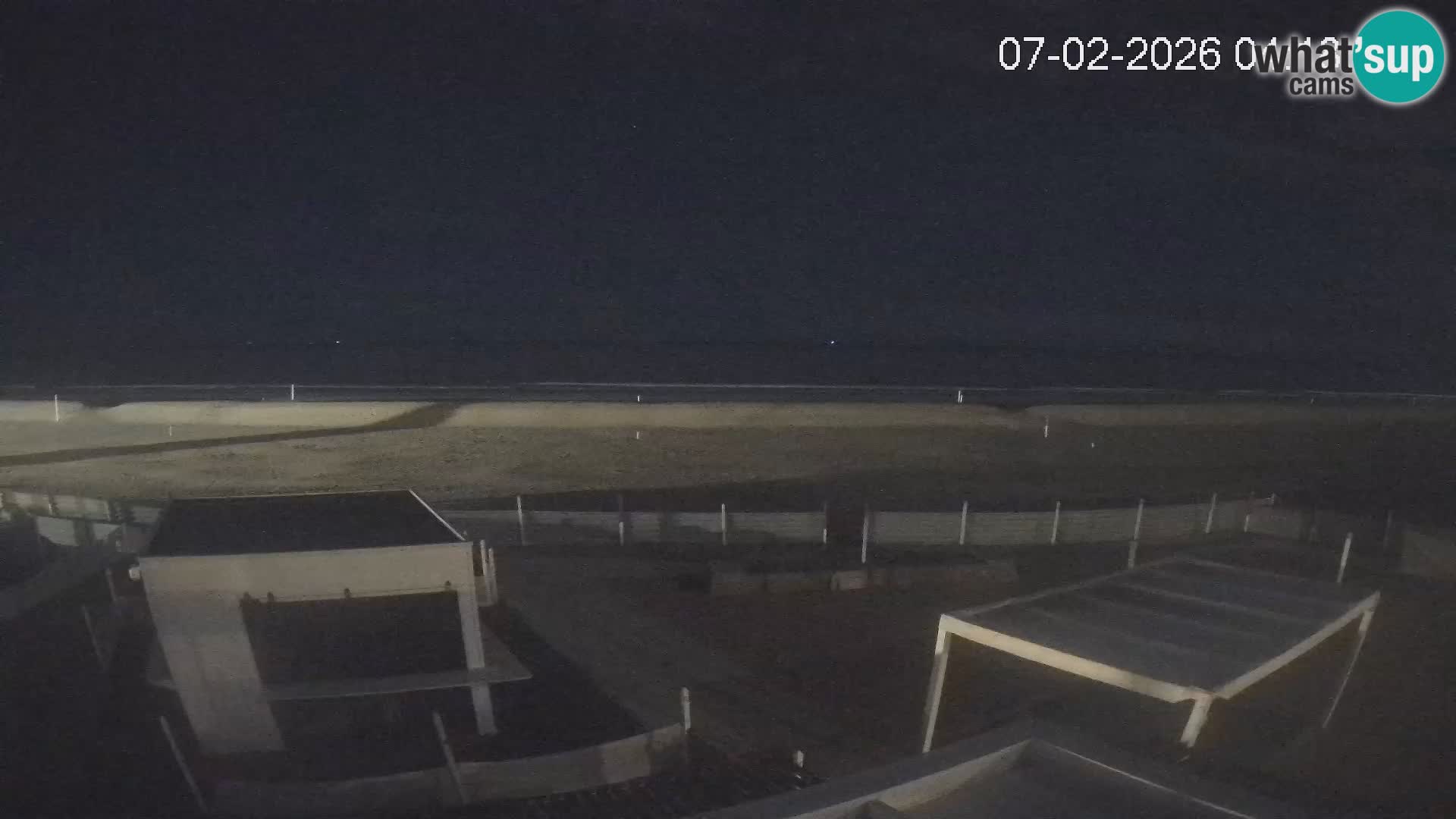 Live webcam Riccione Strand – Bagni Oreste spiaggia 115 – Italien