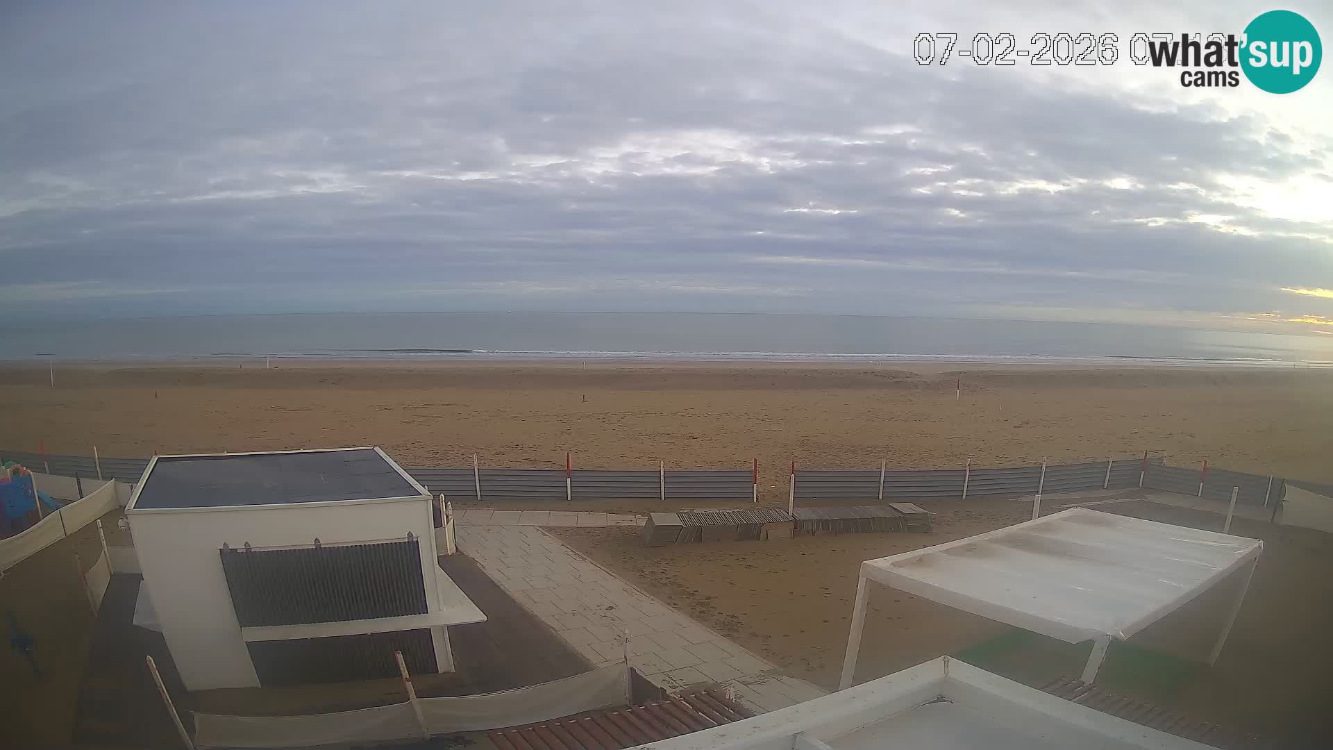Live webcam Riccione – Bagni Oreste spiaggia 115