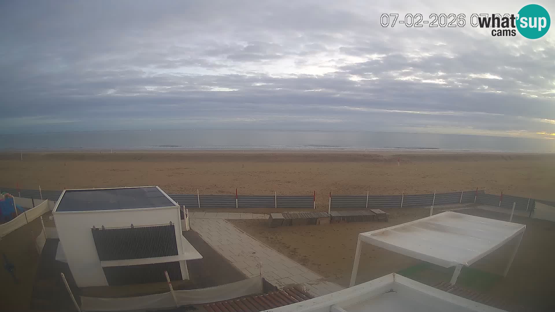 Live webcam Riccione – Bagni Oreste spiaggia 115