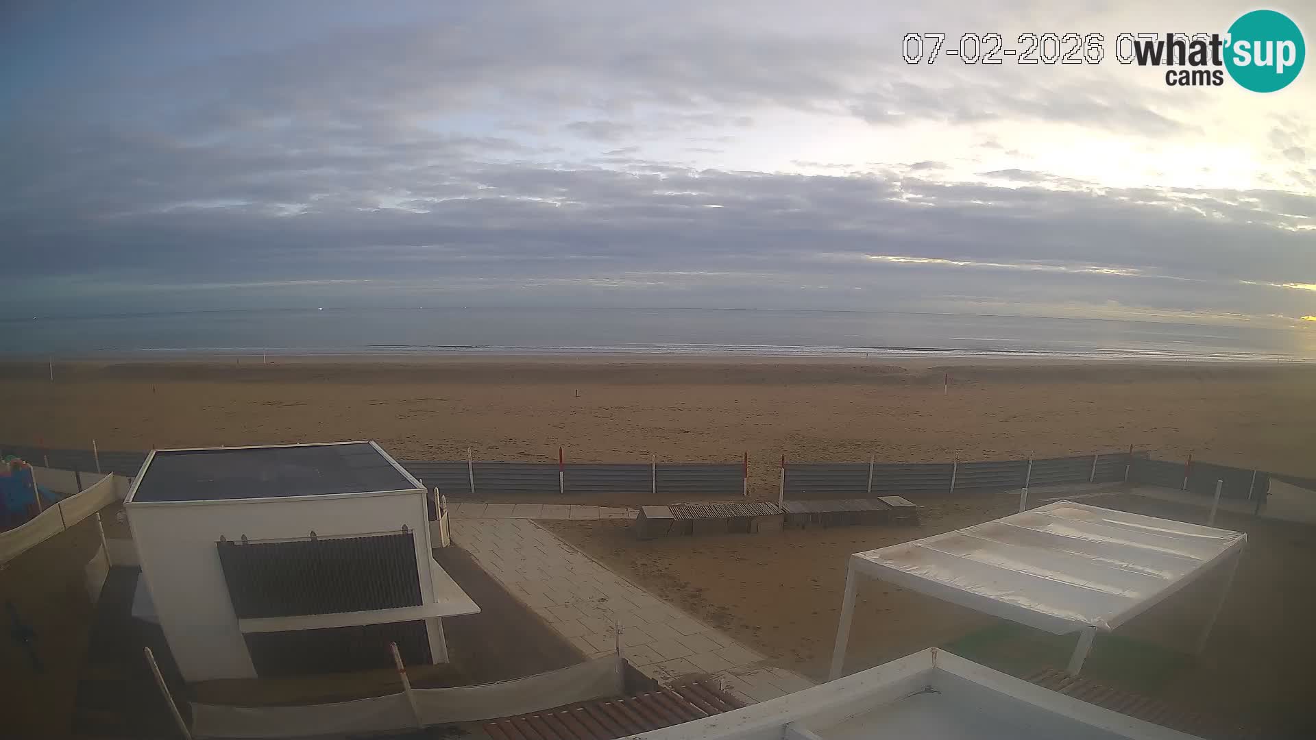 Live webcam Riccione – Bagni Oreste spiaggia 115