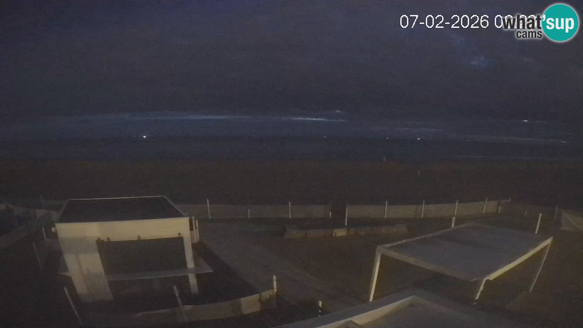 Webcam Riccione plage – Bagni Oreste spiaggia 115 – Italie