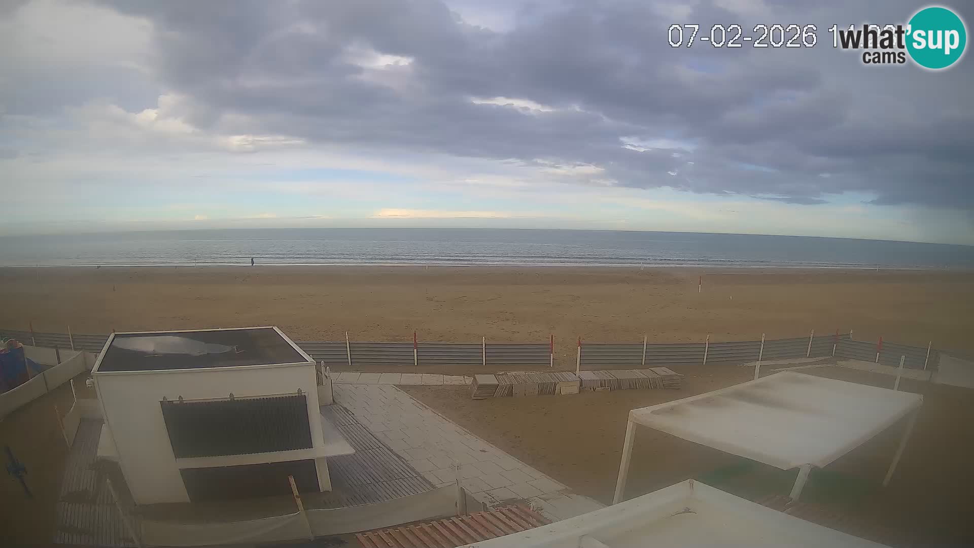 Web kamera plaža Riccione – Bagni Oreste spiaggia 115 – Italija