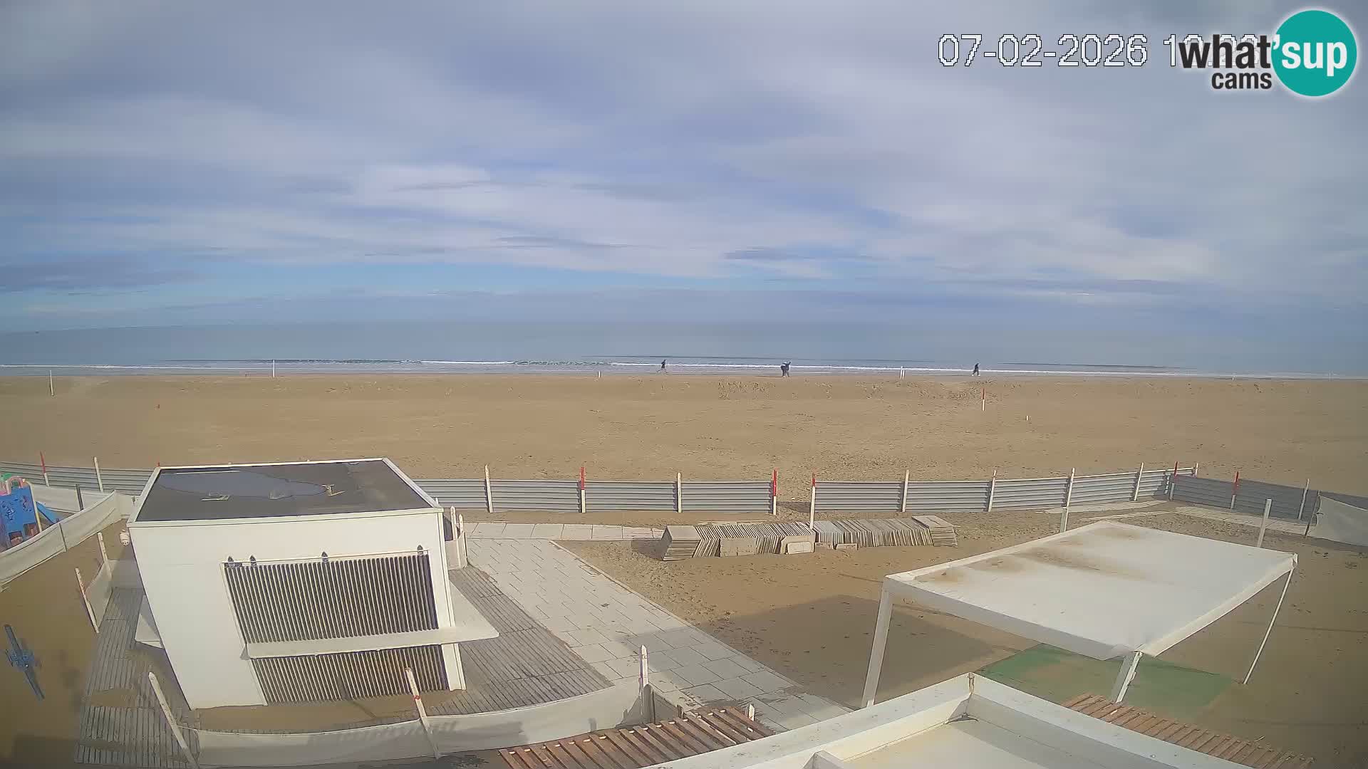 Spletna kamera plaža Riccione – Bagni Oreste spiaggia 115 – Italija