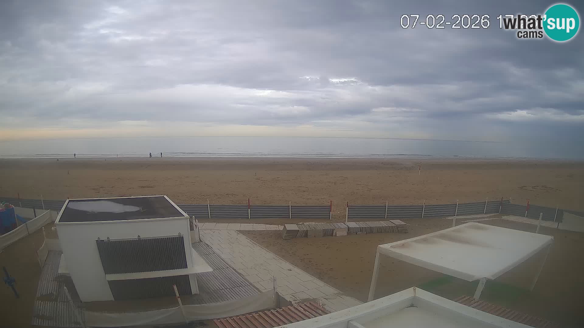 Web kamera plaža Riccione – Bagni Oreste spiaggia 115 – Italija