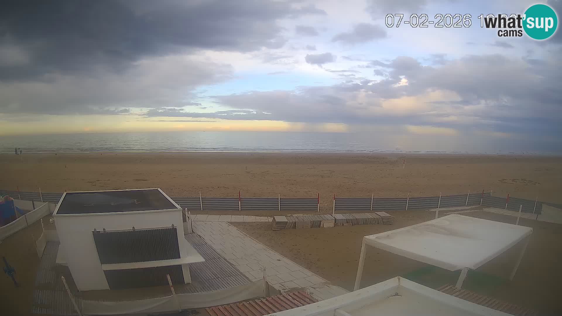 Live webcam Riccione beach – Bagni Oreste spiaggia 115