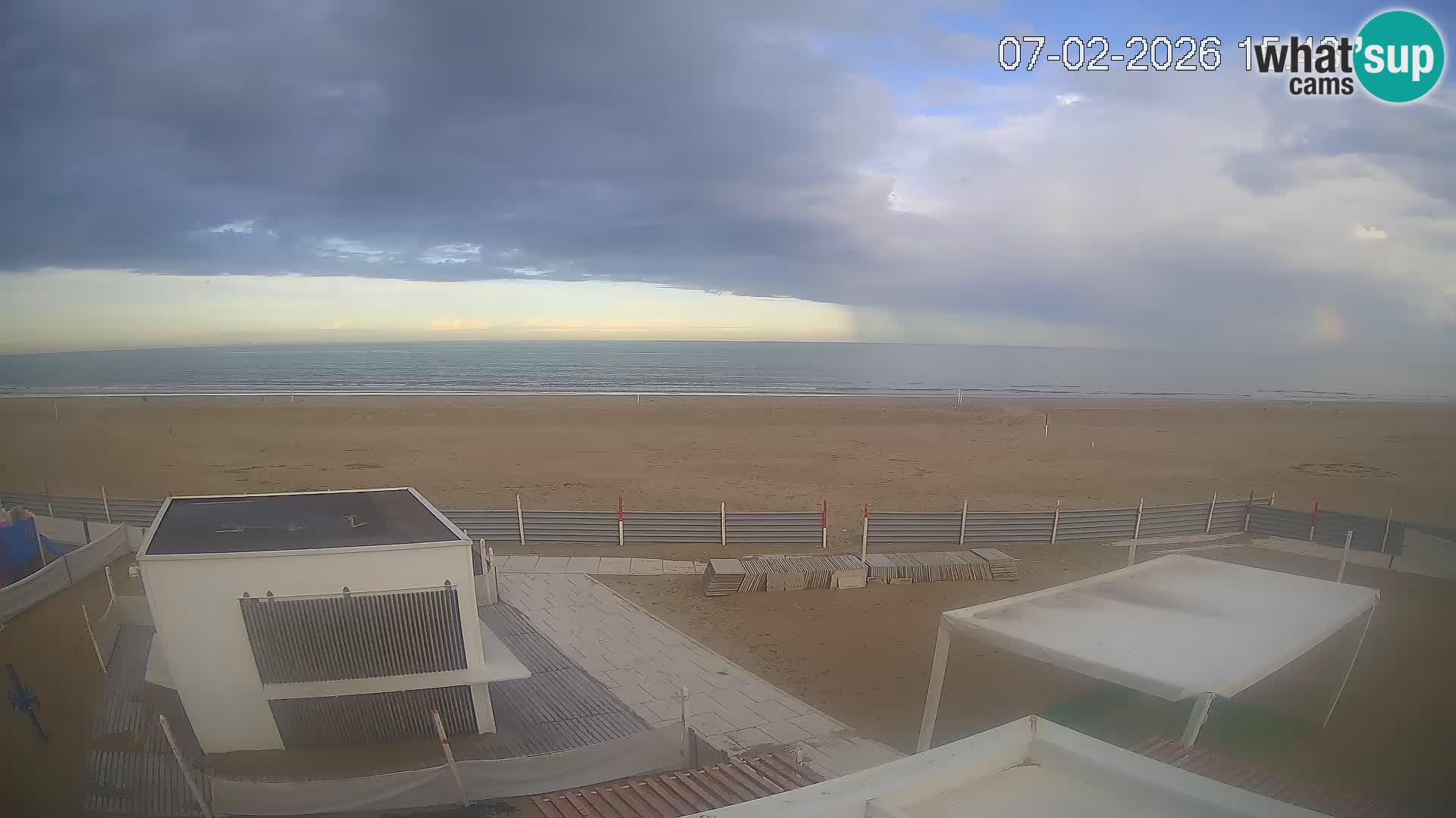 Live webcam Riccione beach – Bagni Oreste spiaggia 115