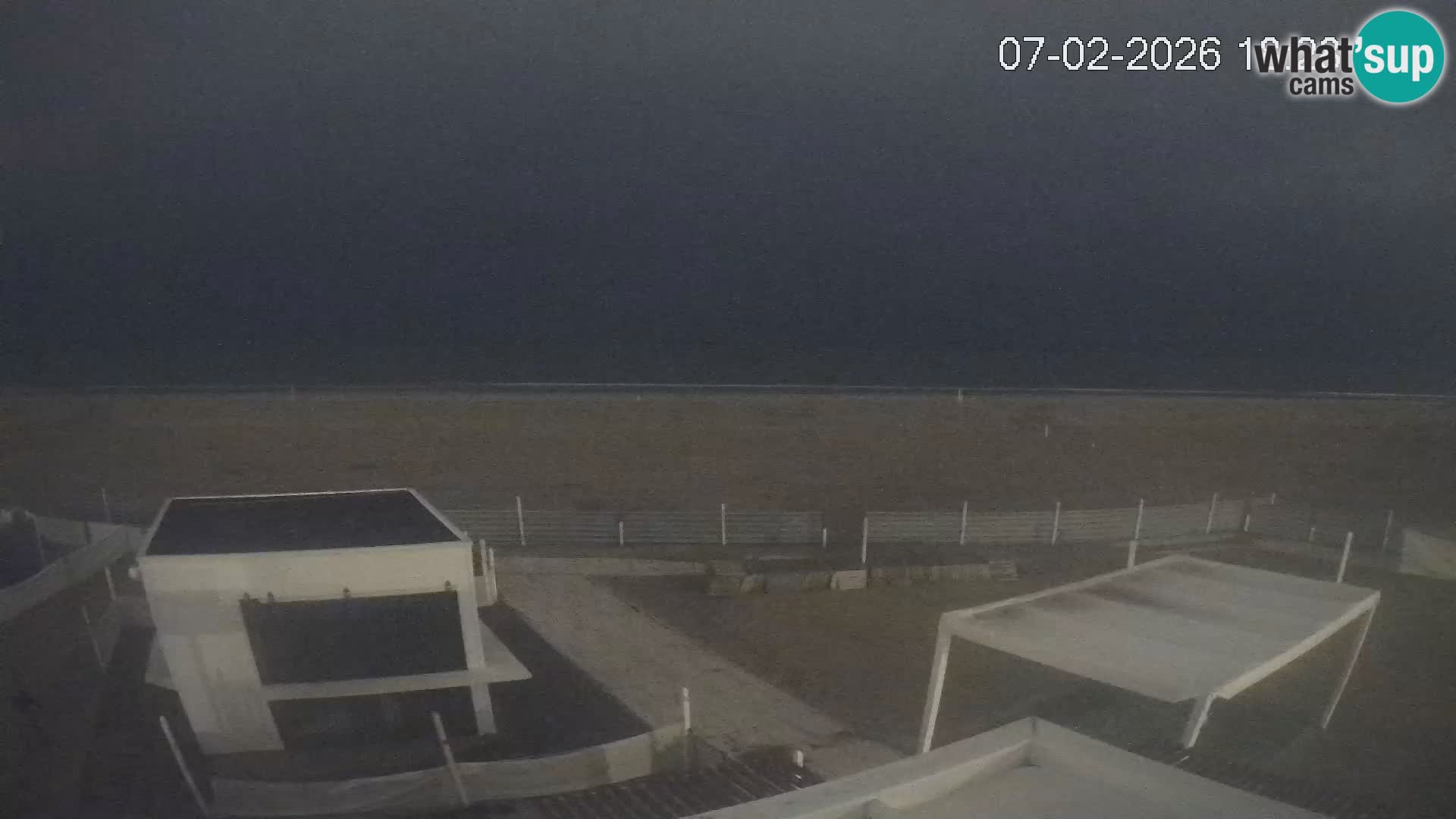 Live webcam Riccione Strand – Bagni Oreste spiaggia 115 – Italien