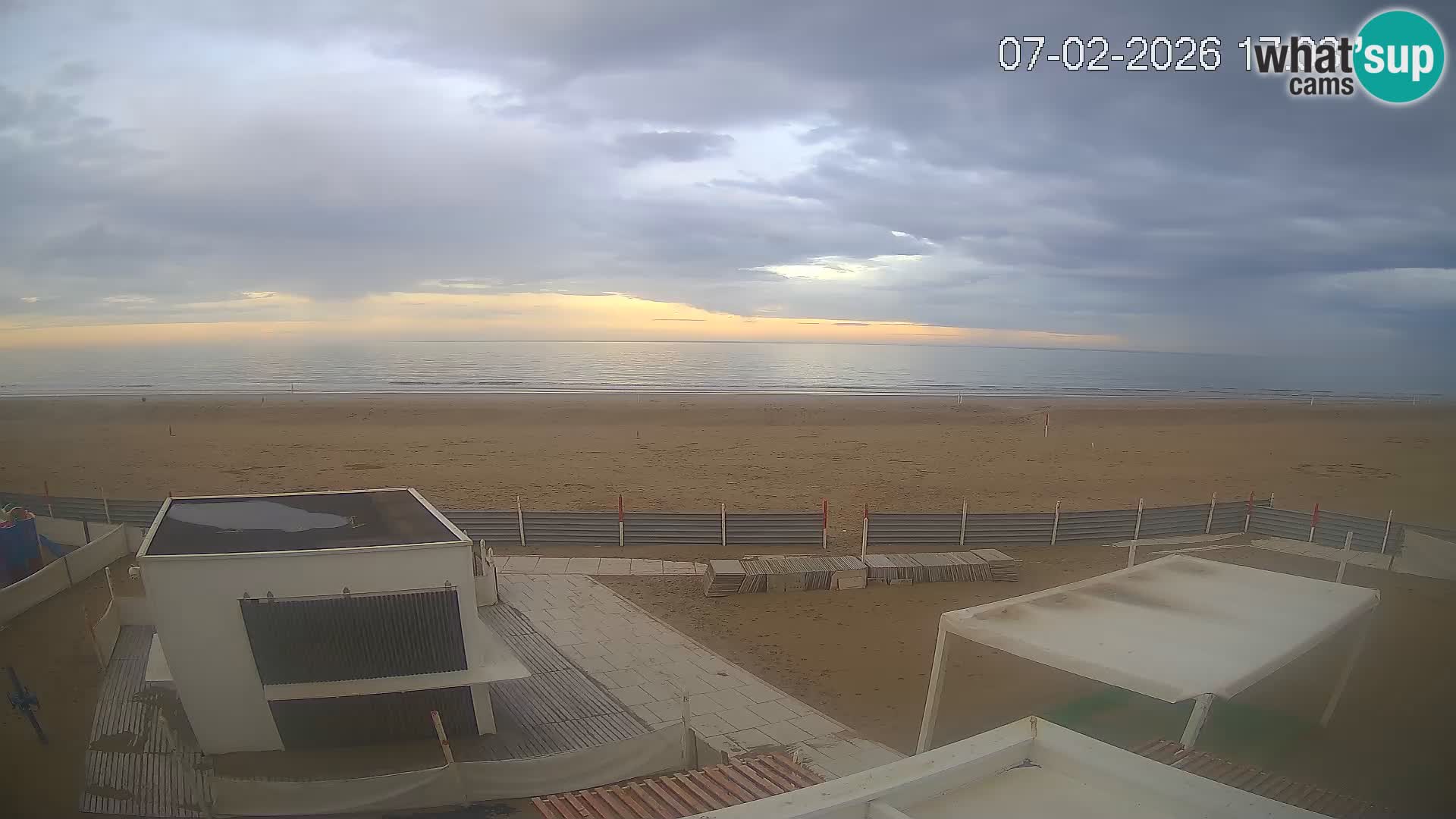 Camera en vivo playa Riccione – Bagni Oreste spiaggia 115 – Italia