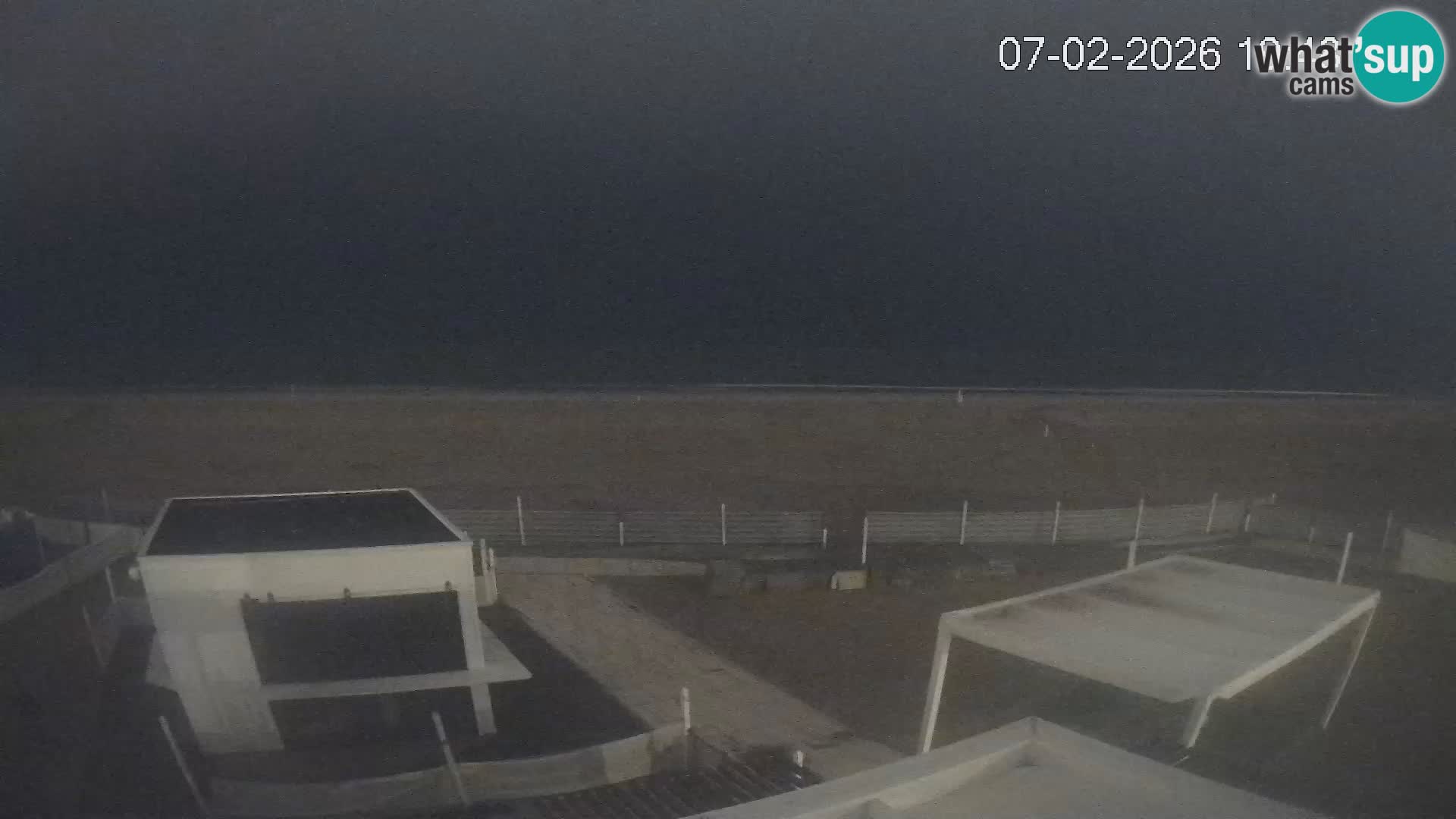 Live webcam Riccione Strand – Bagni Oreste spiaggia 115 – Italien