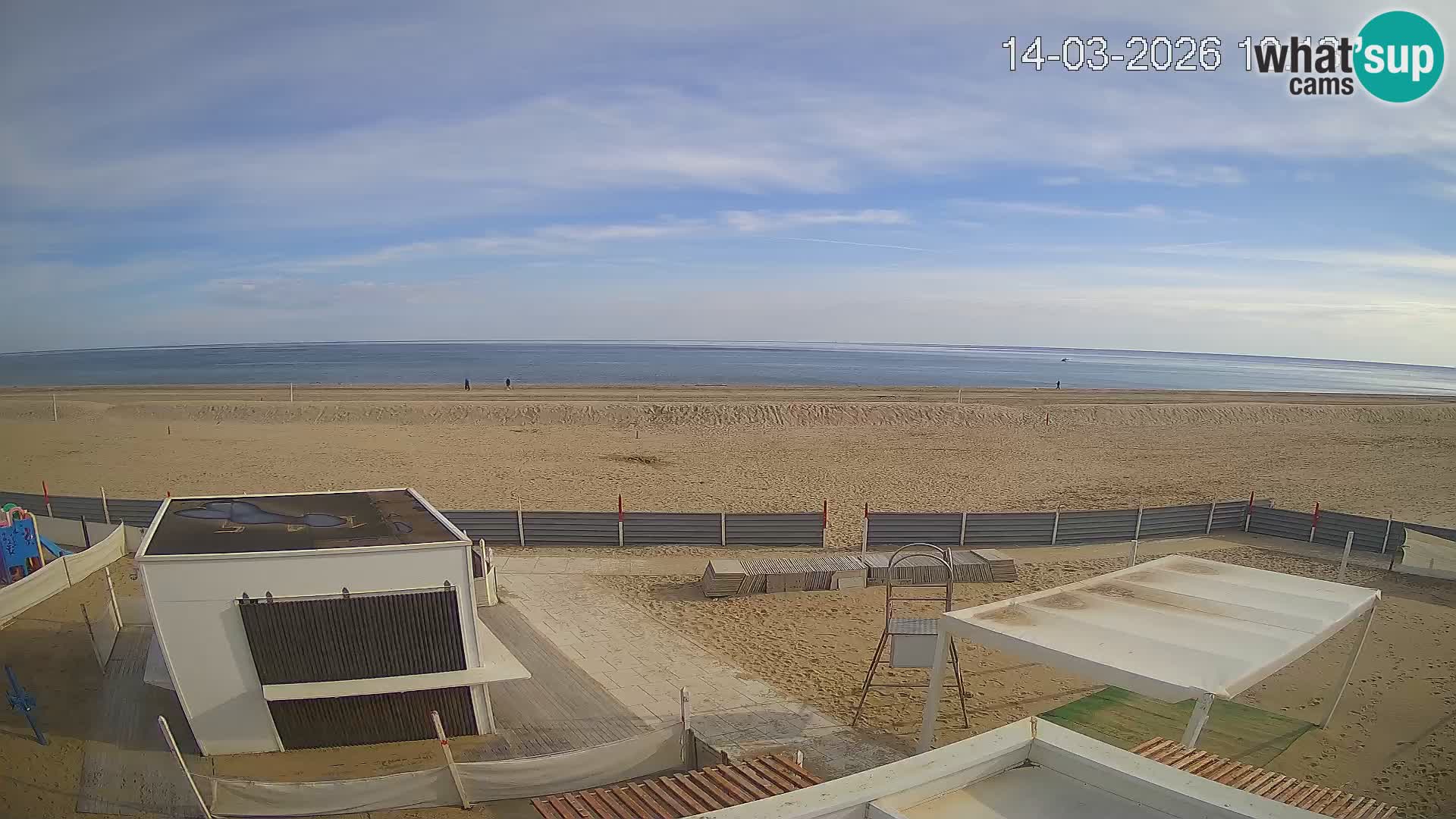 Live webcam Riccione – Bagni Oreste spiaggia 115
