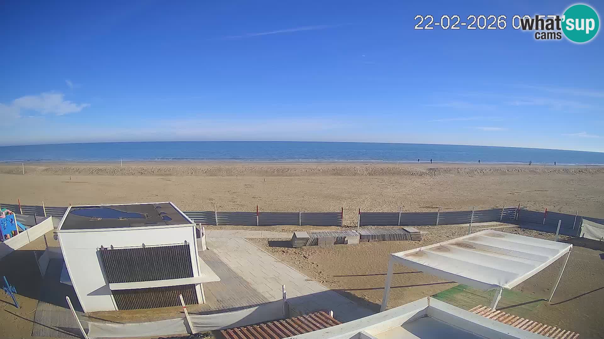 Web kamera plaža Riccione – Bagni Oreste spiaggia 115 – Italija