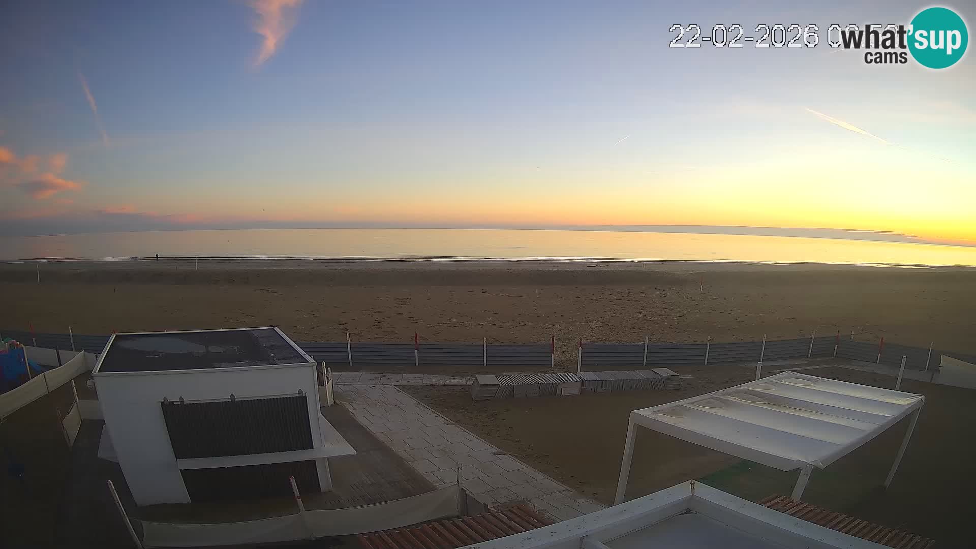 Live webcam Riccione – Bagni Oreste spiaggia 115