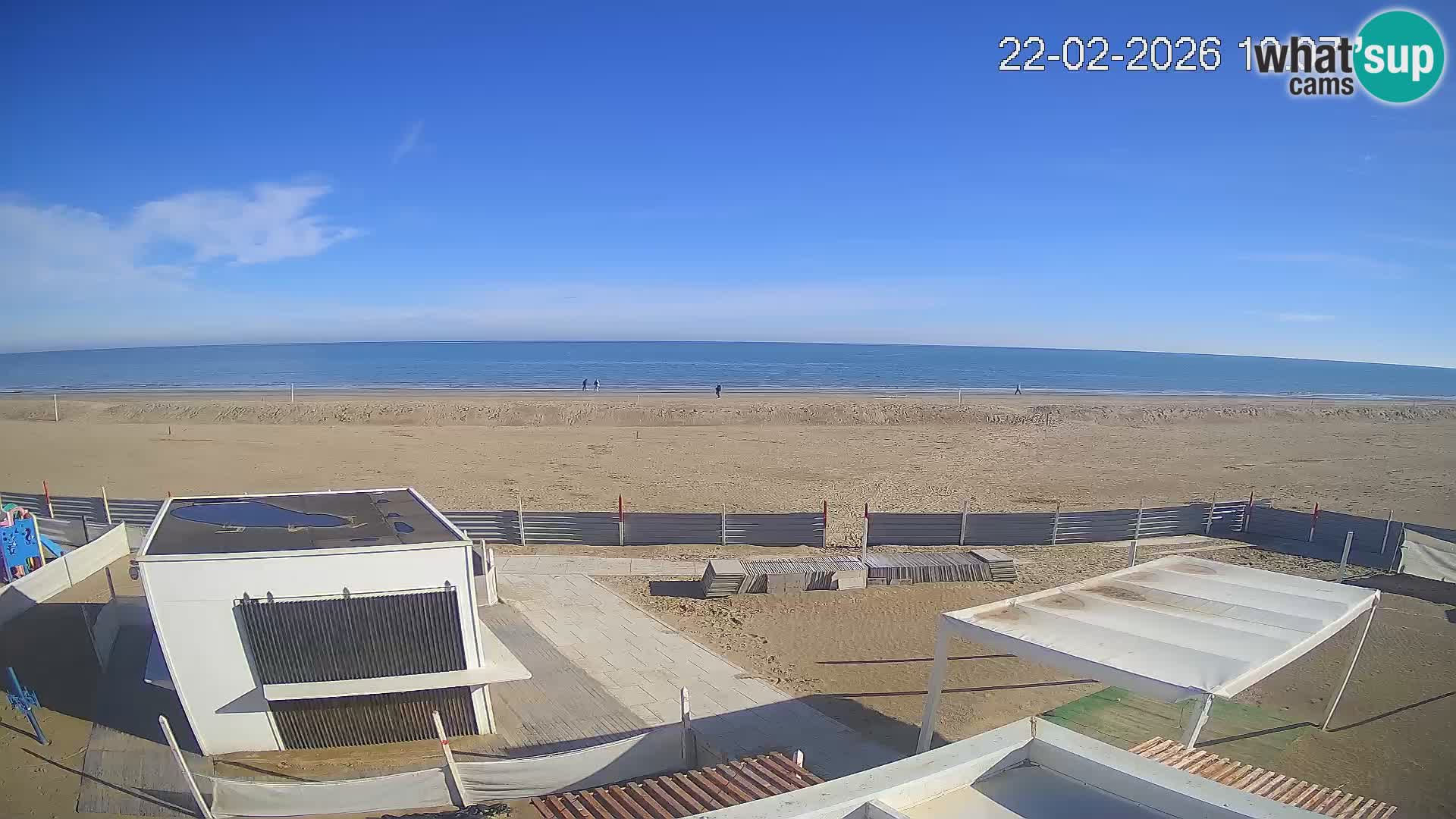 Live webcam Riccione – Bagni Oreste spiaggia 115
