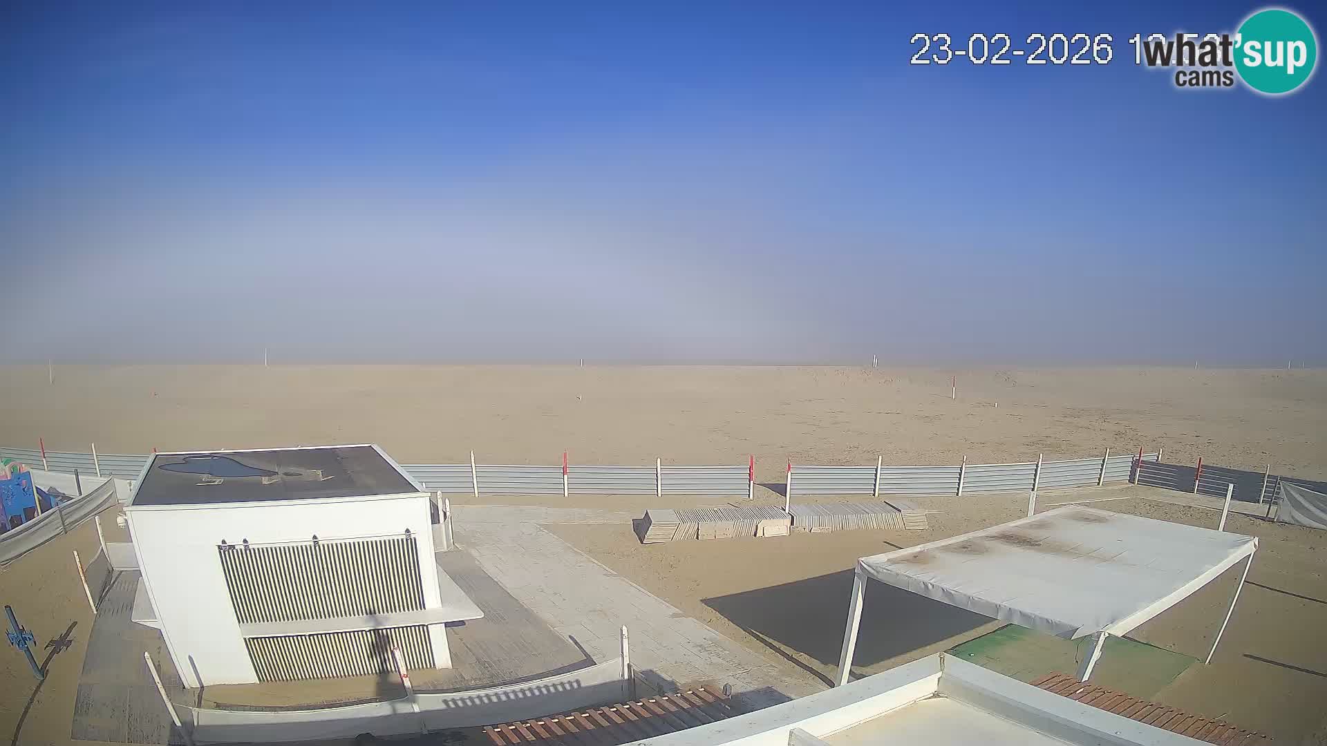 Live webcam Riccione beach – Bagni Oreste spiaggia 115