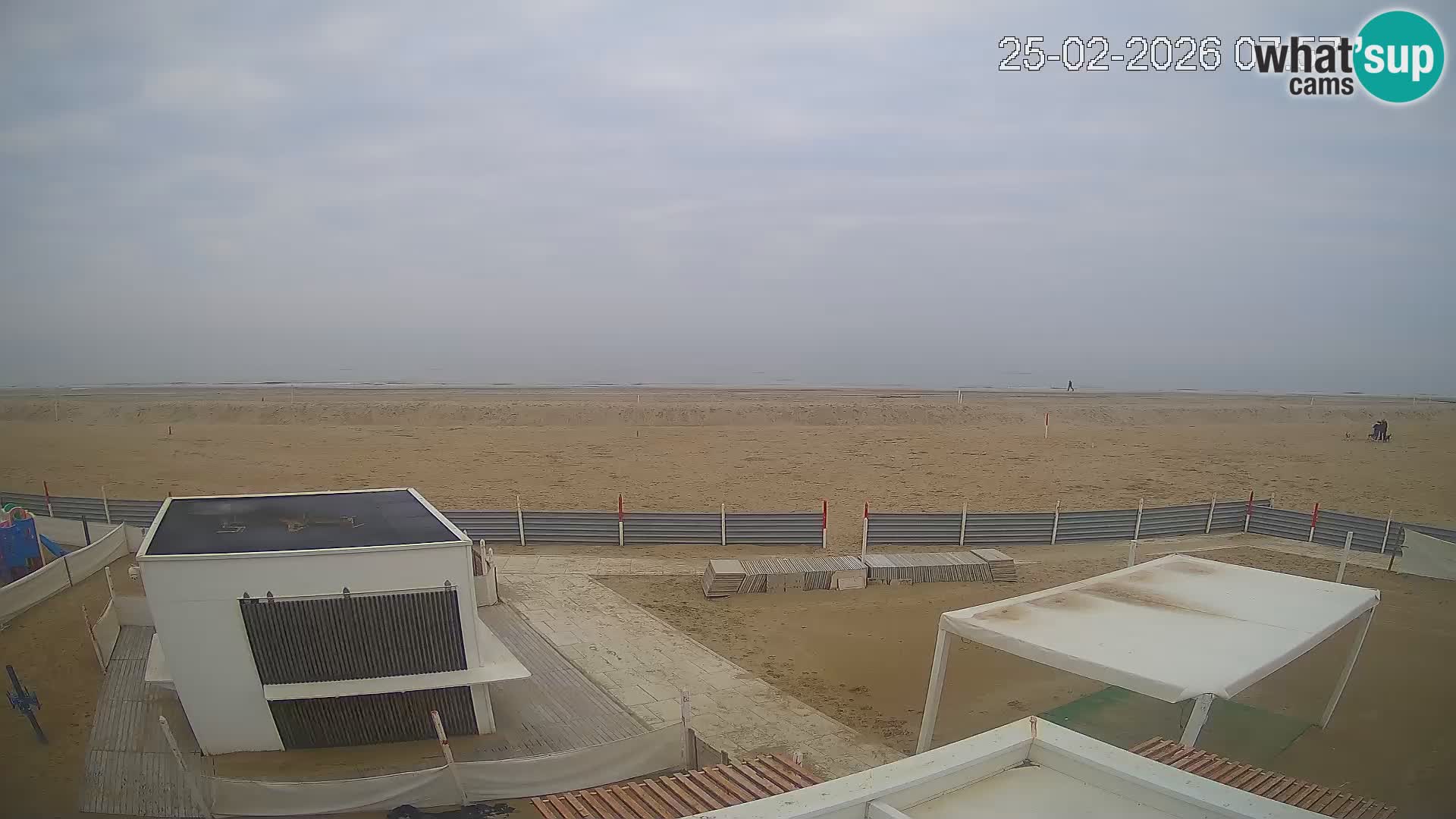 Webcam Riccione plage – Bagni Oreste spiaggia 115 – Italie