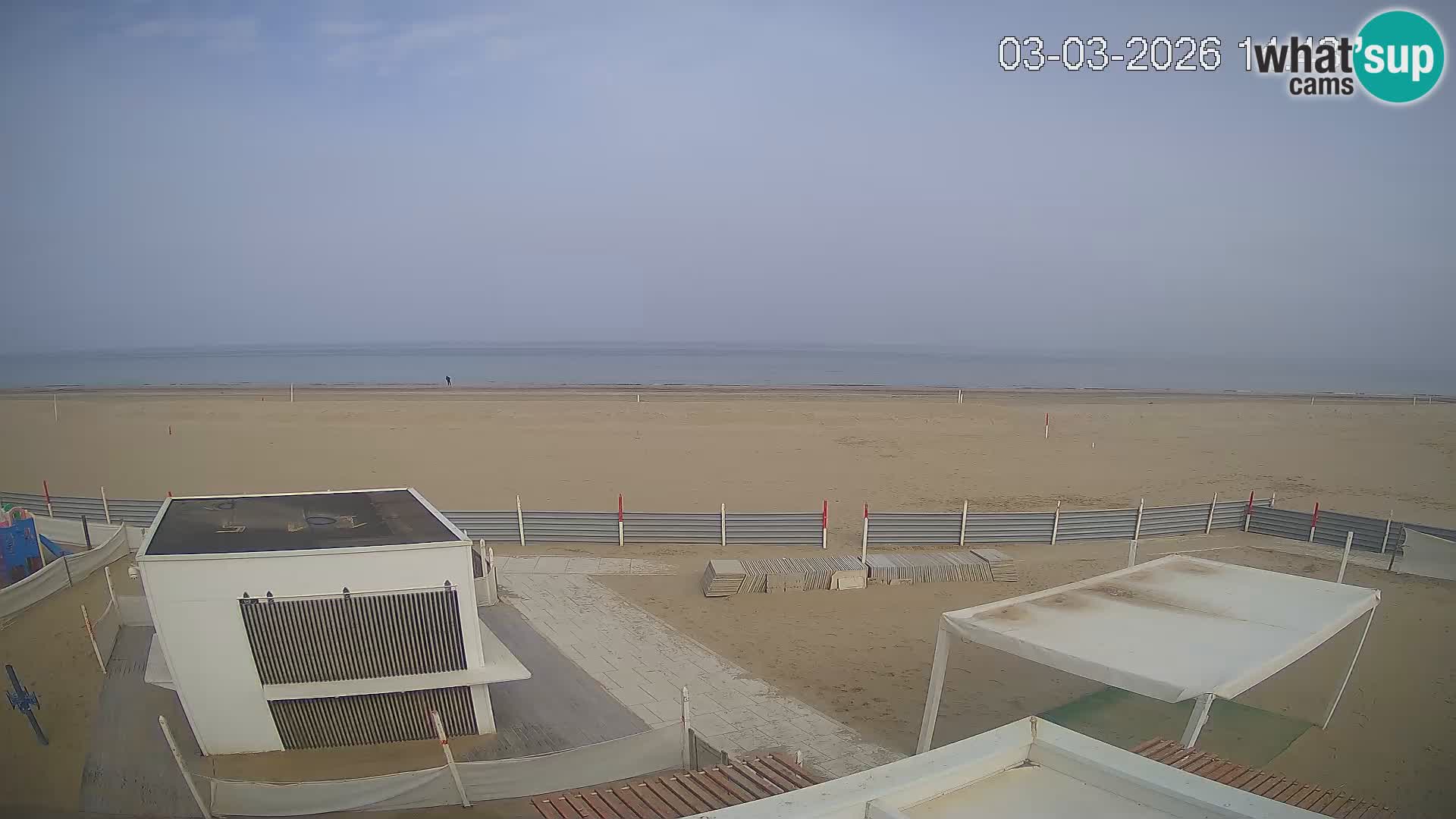 Web kamera plaža Riccione – Bagni Oreste spiaggia 115 – Italija