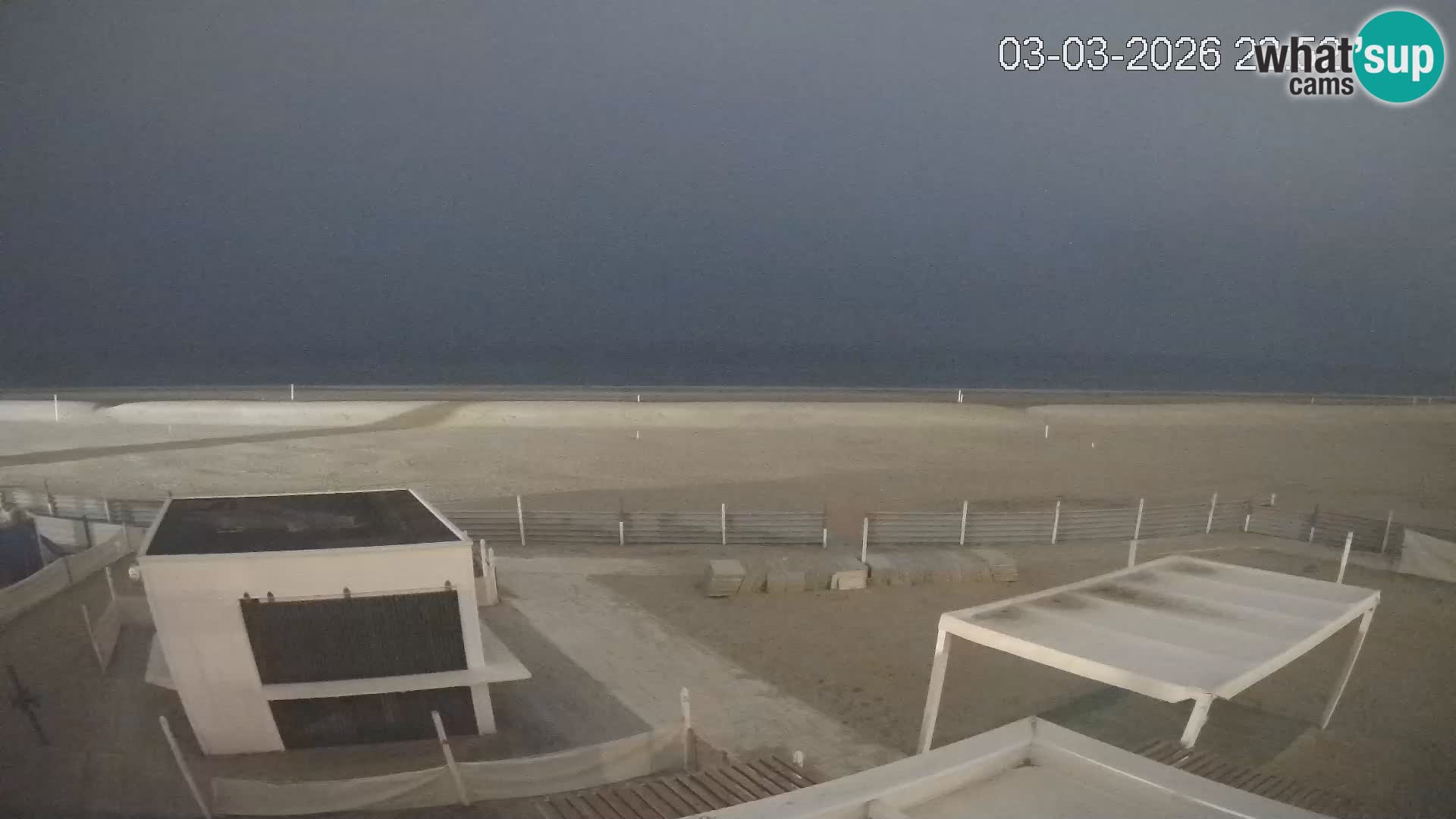 Spletna kamera plaža Riccione – Bagni Oreste spiaggia 115 – Italija
