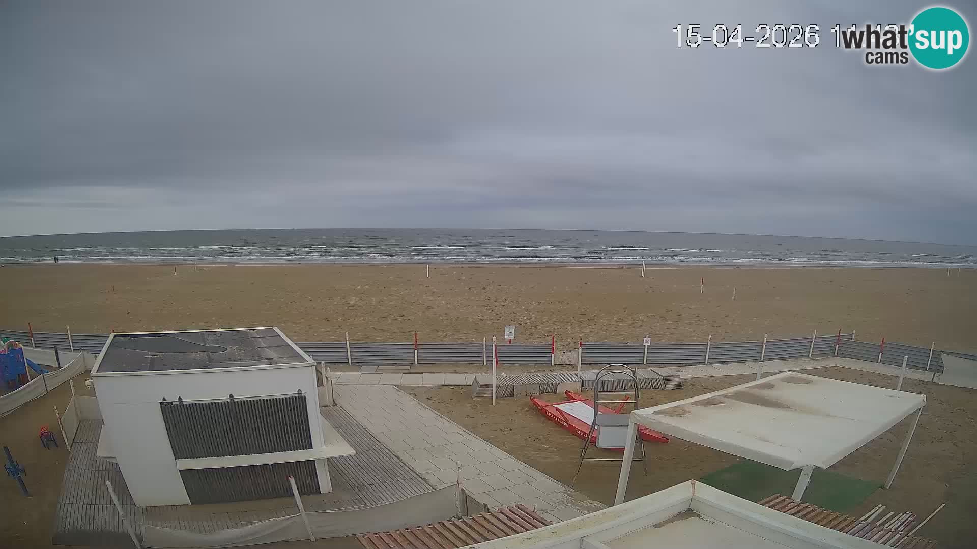 Live webcam Riccione Strand – Bagni Oreste spiaggia 115 – Italien