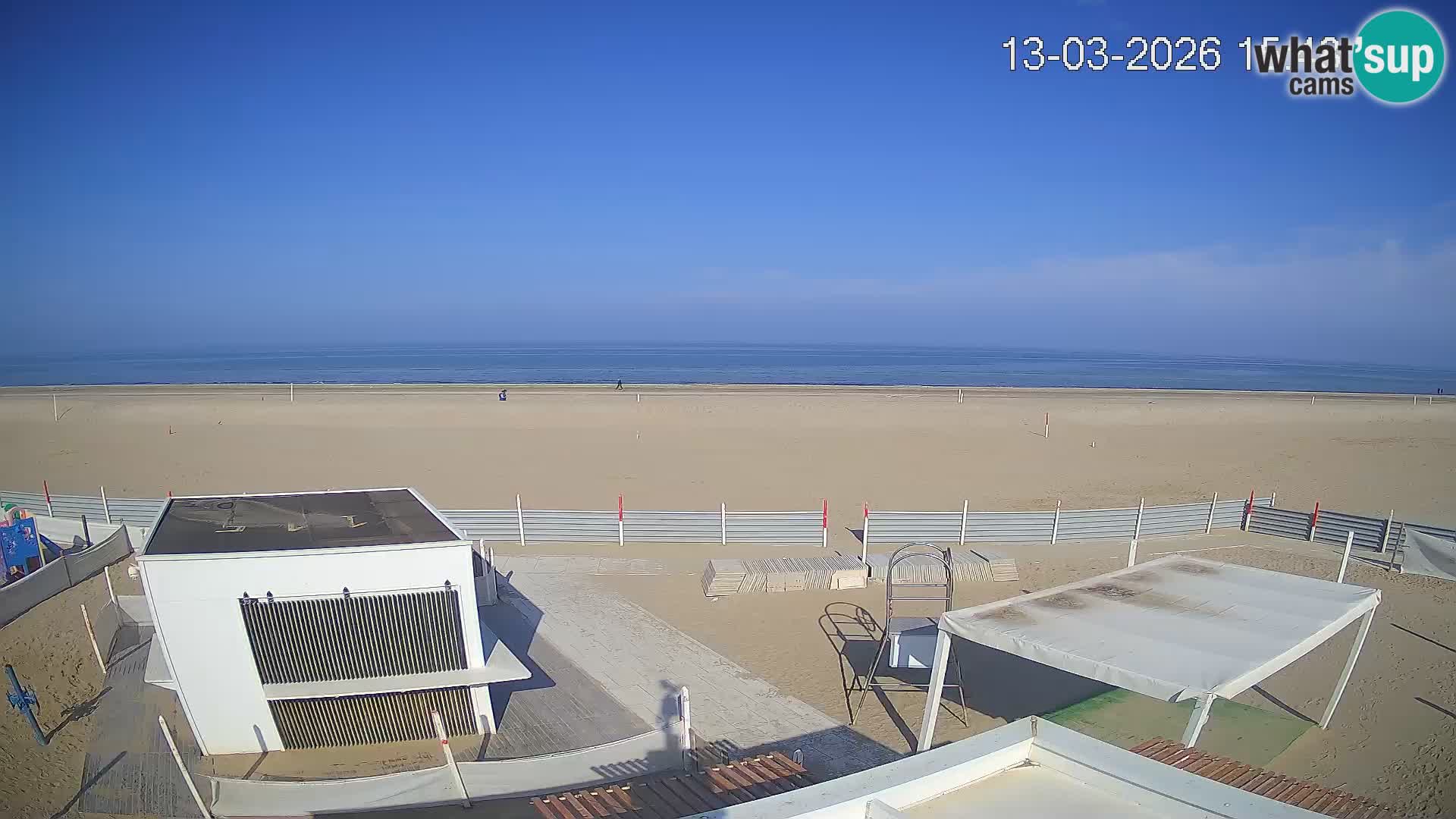 Camera en vivo playa Riccione – Bagni Oreste spiaggia 115 – Italia