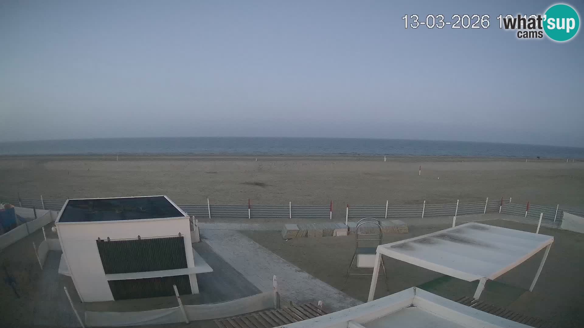 Spletna kamera plaža Riccione – Bagni Oreste spiaggia 115 – Italija