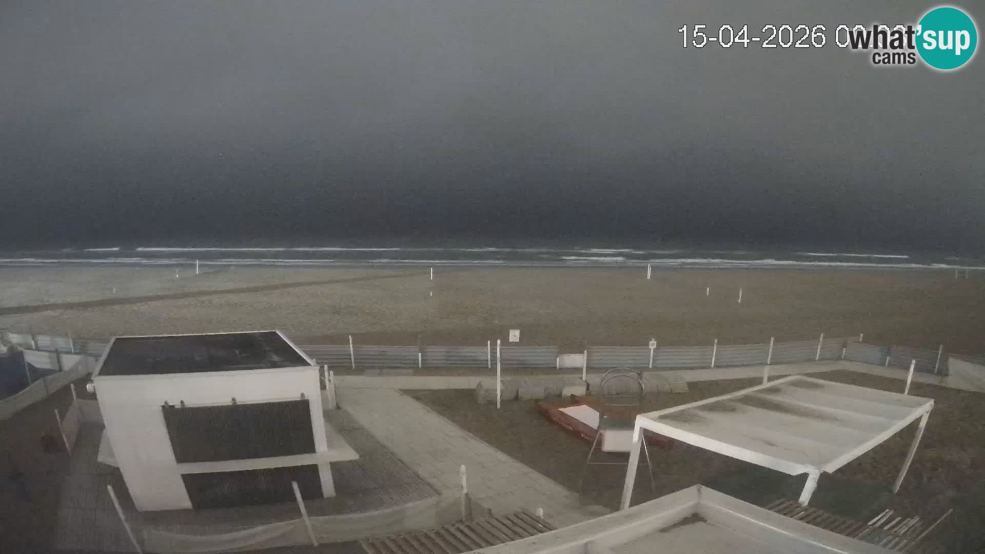 Live webcam Riccione Strand – Bagni Oreste spiaggia 115 – Italien