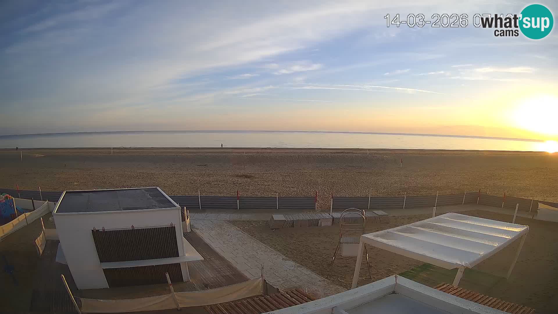 Live webcam Riccione beach – Bagni Oreste spiaggia 115