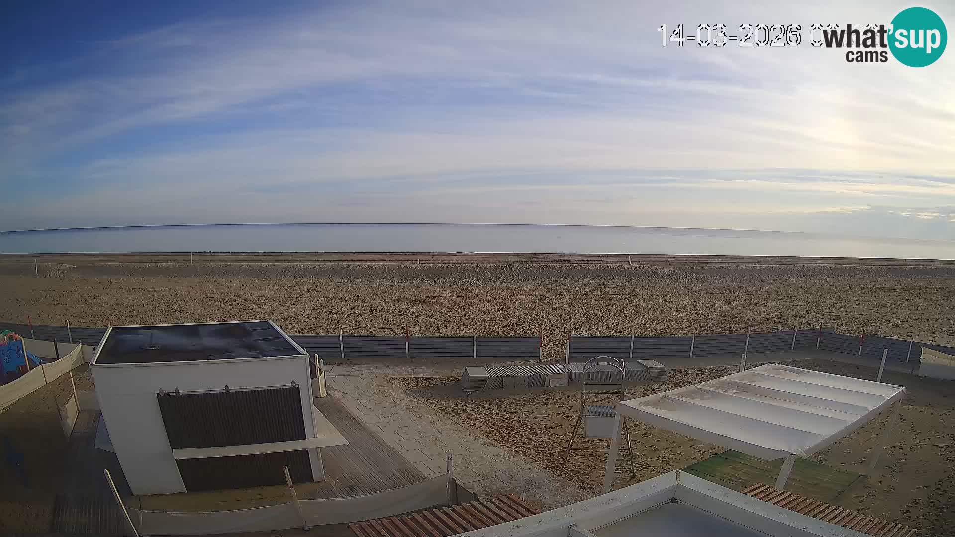 Live webcam Riccione beach – Bagni Oreste spiaggia 115