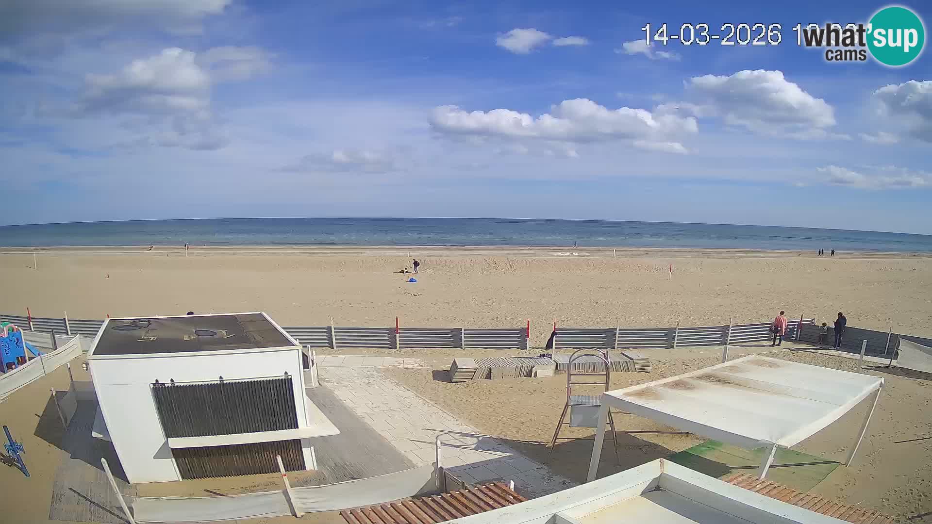 Live webcam Riccione beach – Bagni Oreste spiaggia 115