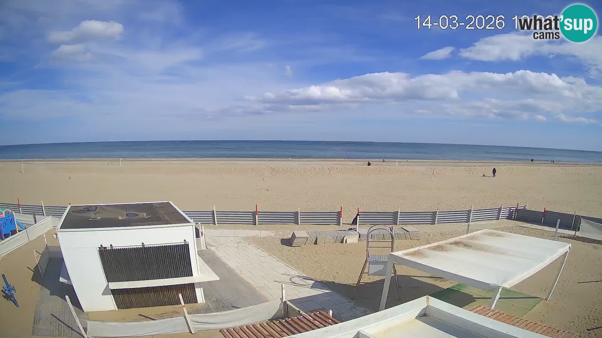 Live webcam Riccione beach – Bagni Oreste spiaggia 115