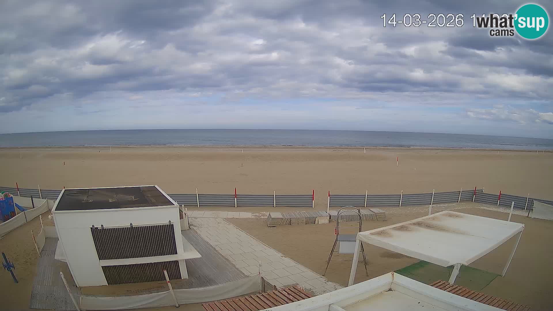 Camera en vivo playa Riccione – Bagni Oreste spiaggia 115 – Italia