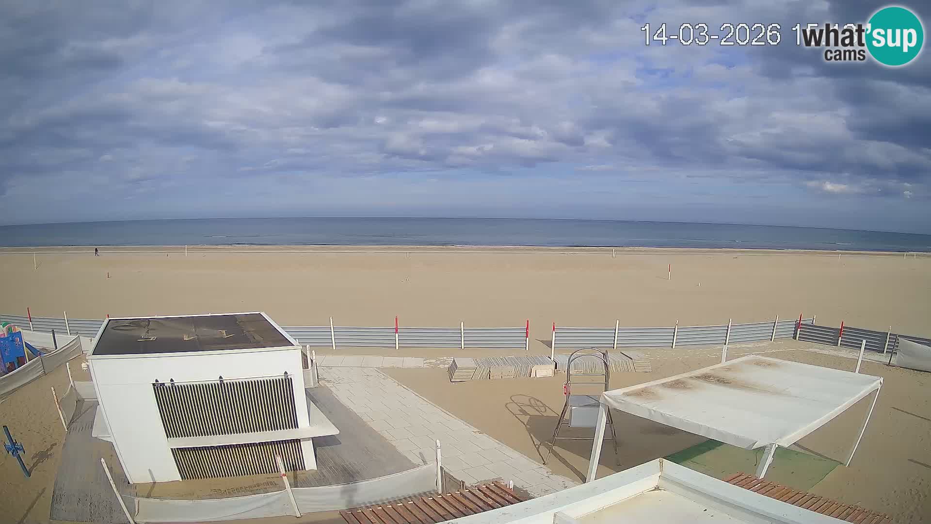Live webcam Riccione beach – Bagni Oreste spiaggia 115