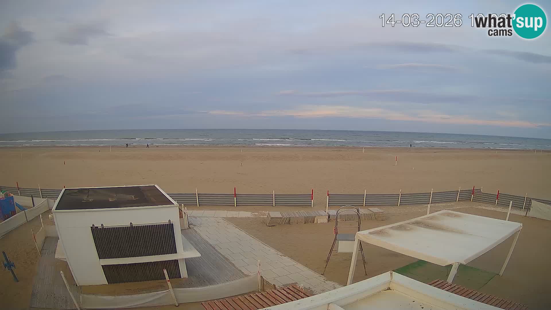Live webcam Riccione – Bagni Oreste spiaggia 115