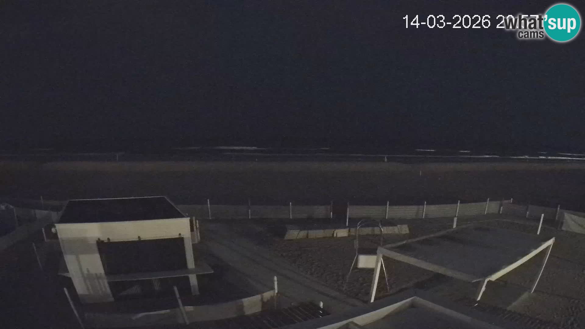 Webcam Riccione plage – Bagni Oreste spiaggia 115 – Italie