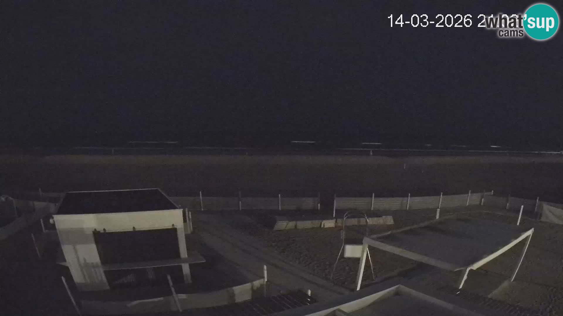 Live webcam Riccione Strand – Bagni Oreste spiaggia 115 – Italien