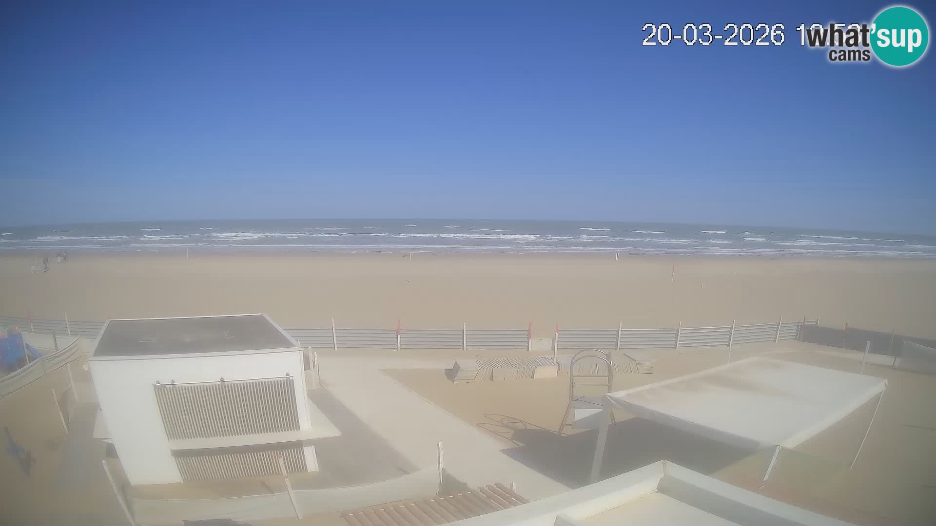 Spletna kamera plaža Riccione – Bagni Oreste spiaggia 115 – Italija