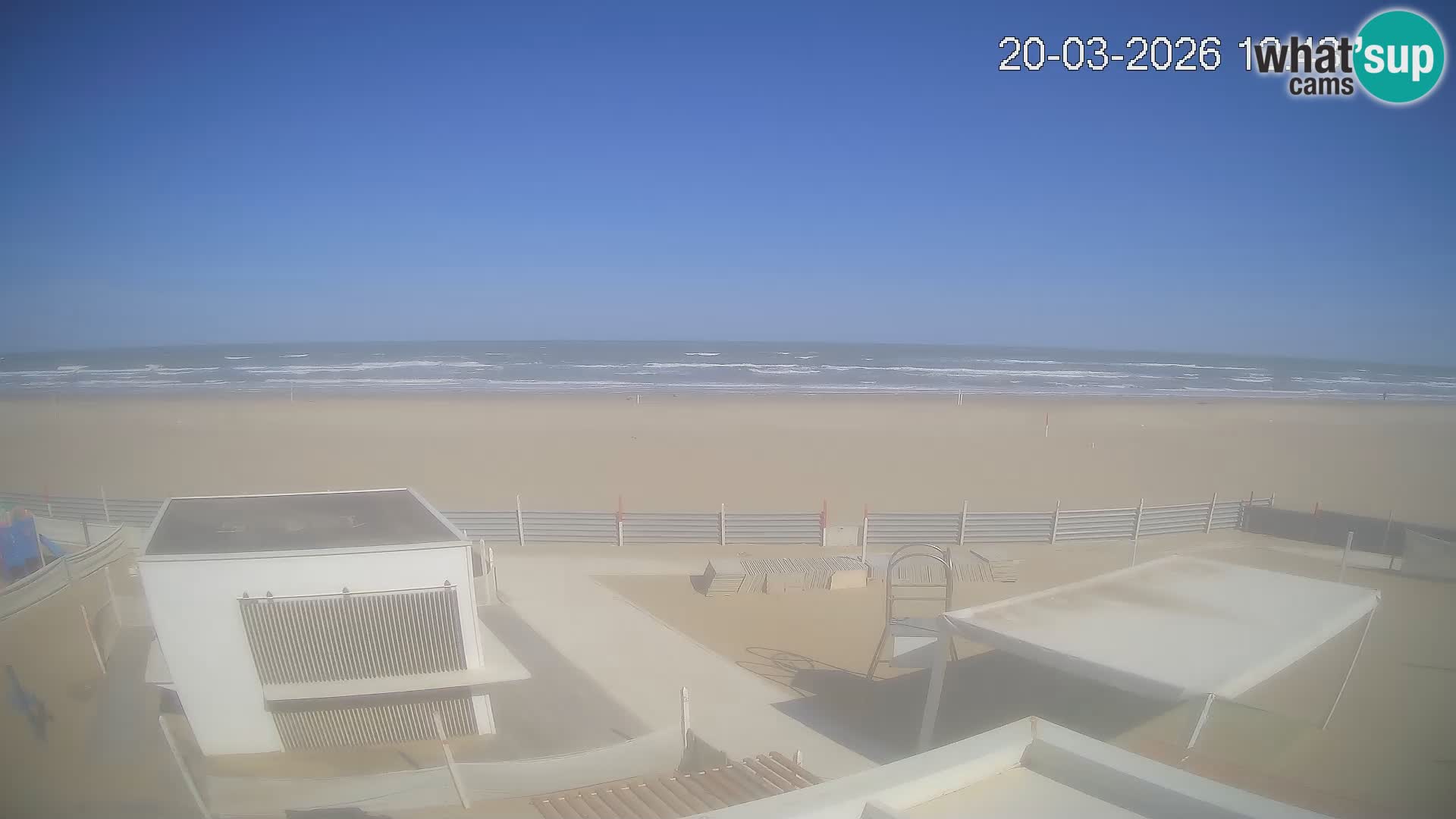Live webcam Riccione beach – Bagni Oreste spiaggia 115