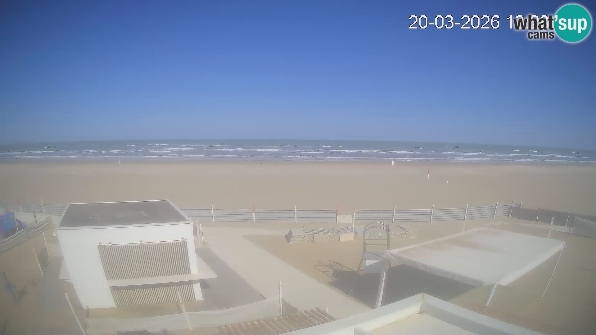 Live webcam Riccione – Bagni Oreste spiaggia 115