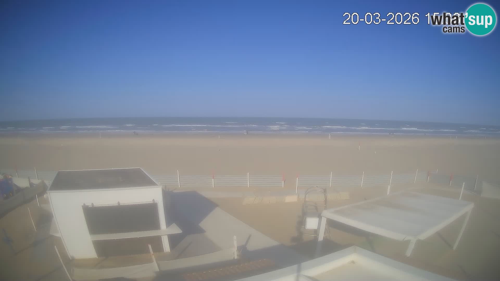 Live webcam Riccione – Bagni Oreste spiaggia 115