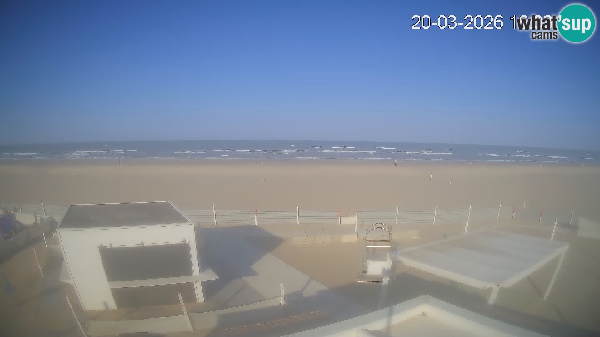 Live webcam Riccione beach – Bagni Oreste spiaggia 115