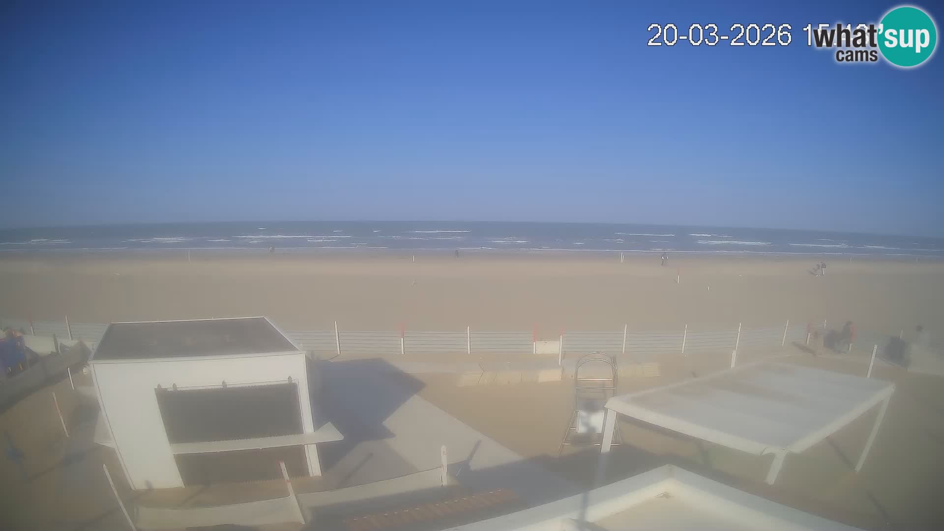 Web kamera plaža Riccione – Bagni Oreste spiaggia 115 – Italija
