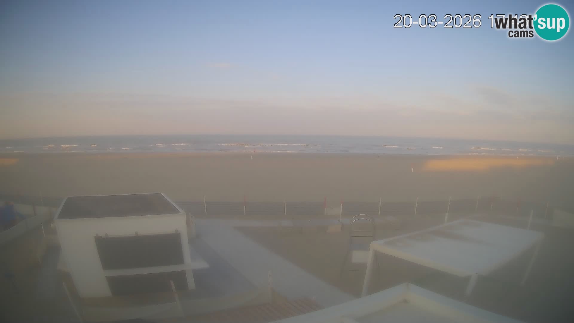 Camera en vivo playa Riccione – Bagni Oreste spiaggia 115 – Italia