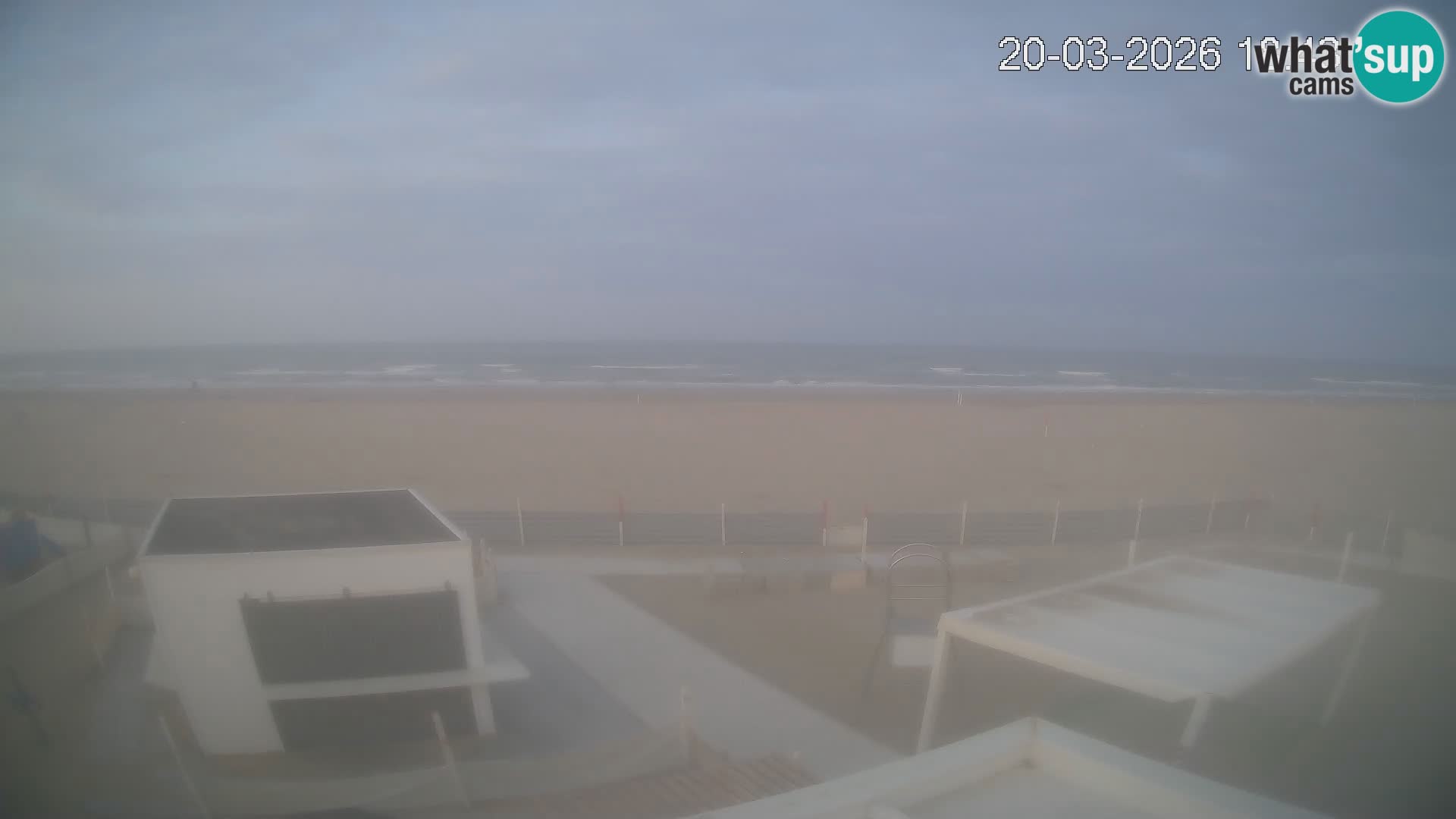 Camera en vivo playa Riccione – Bagni Oreste spiaggia 115 – Italia